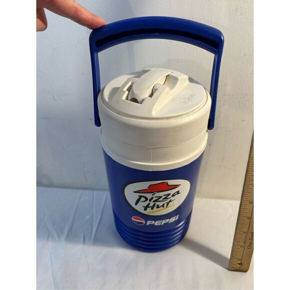 Pizza Hut 1/2 gal jug USA Blue - Picture 3 of 5